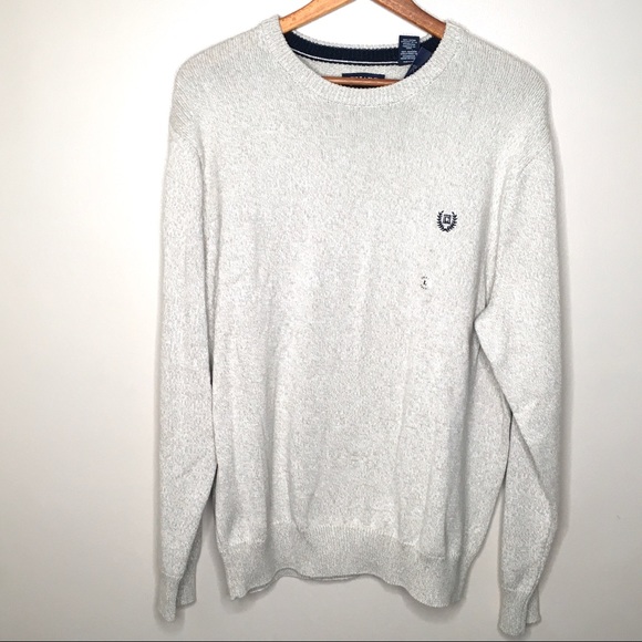 Chaps Other - CHAPS Classic Crew Oatmeal Sweater NWT